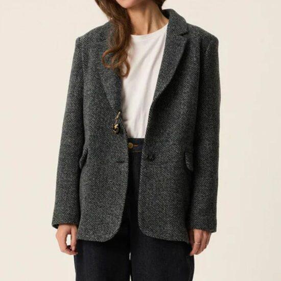 VESTE EVADA MARINE - DES PETITS HAUTS – Image 2