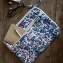 POCHETTE ORDINATEUR GOA MYRTILLE - BINDI ATELIER