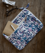 POCHETTE ORDINATEUR GOA MYRTILLE - BINDI ATELIER
