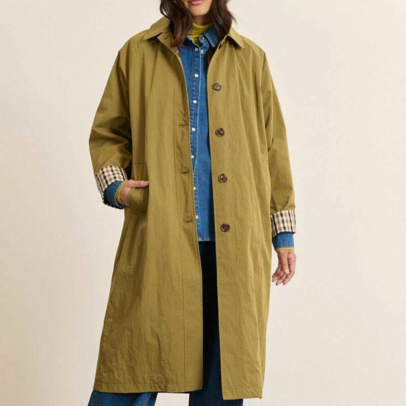 TRENCH DEPERLANT VANCOUVER KAKI - GARANCE