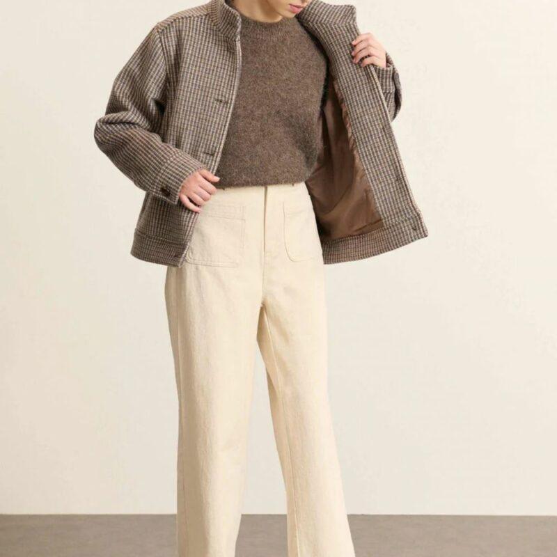 MANTEAU TRUFFE BLEU - GARANCE – Image 3