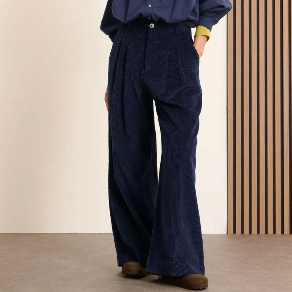 PANTALON VOLTAIRE MARINE - GARANCE