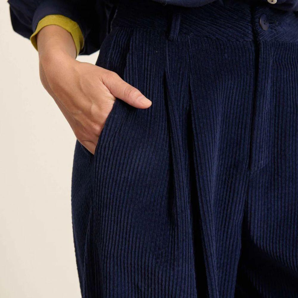 PANTALON VOLTAIRE MARINE - GARANCE – Image 2