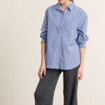 CHEMISE TED BLEU* - GARANCE