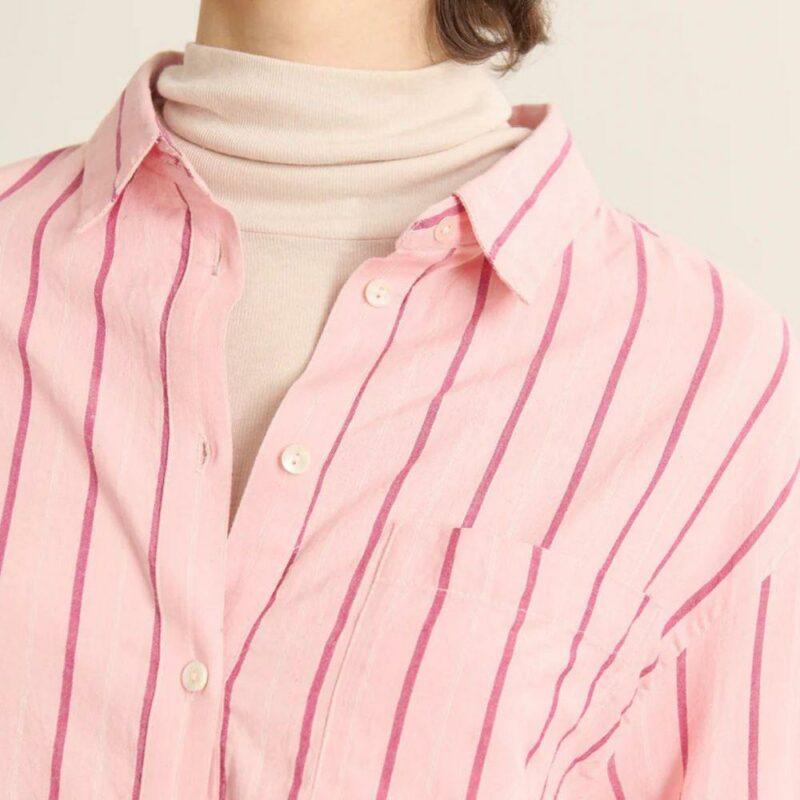 CHEMISE BERTA ROSE - GARANCE – Image 2