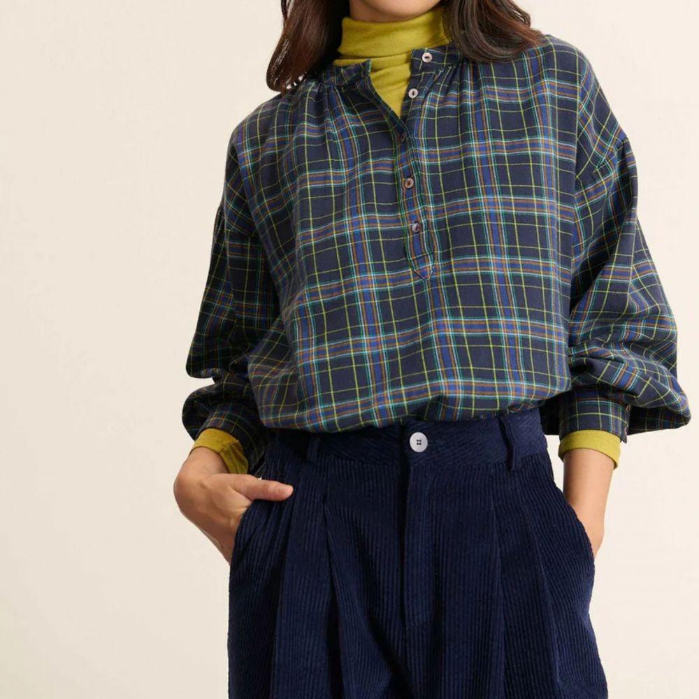 BLOUSE VENDY MARINE - GARANCE – Image 2