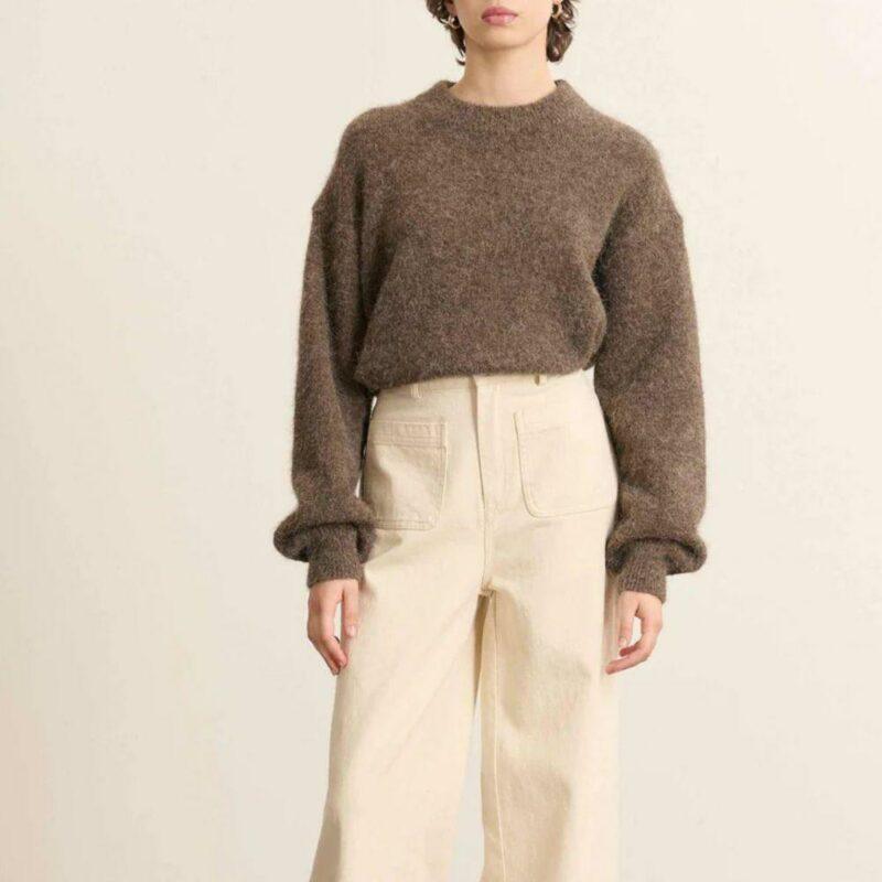 PULL PISSENLIT MARRON - GARANCE