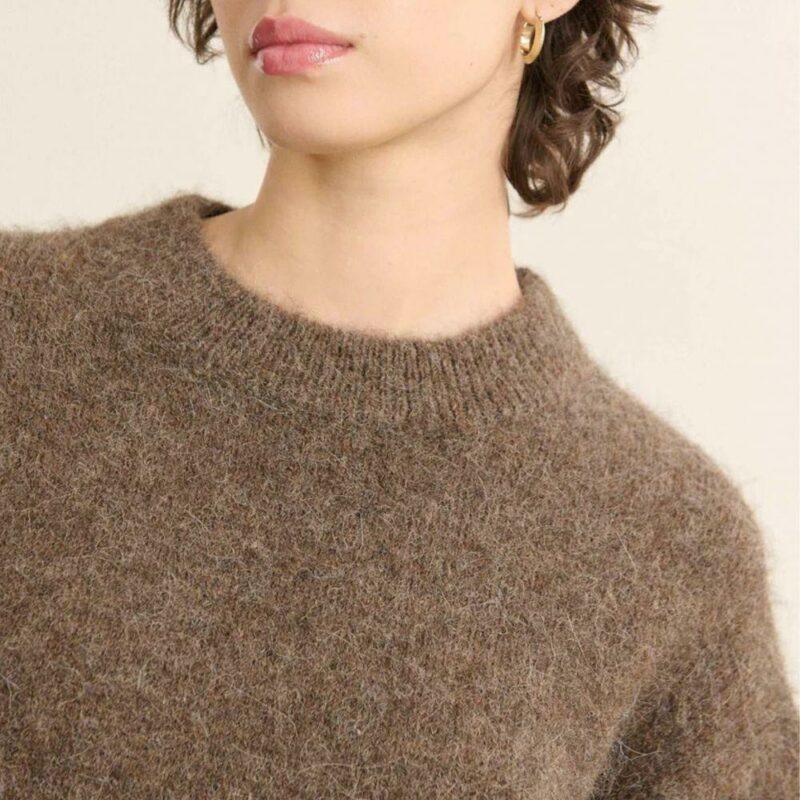 PULL PISSENLIT MARRON - GARANCE – Image 2