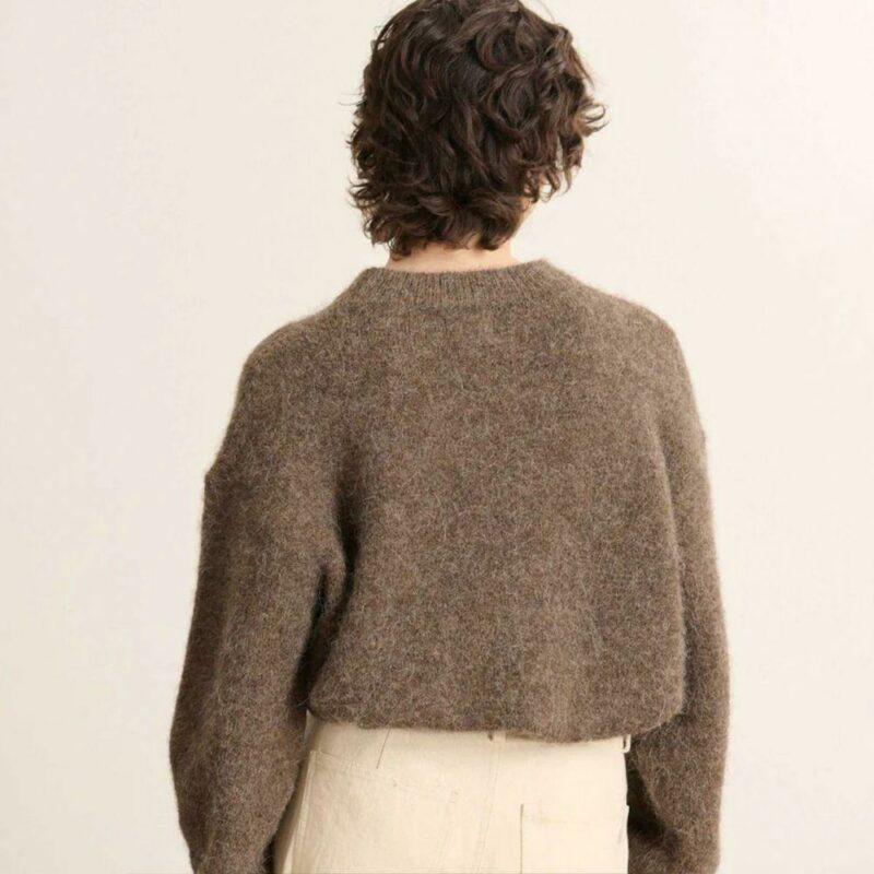 PULL PISSENLIT MARRON - GARANCE – Image 3