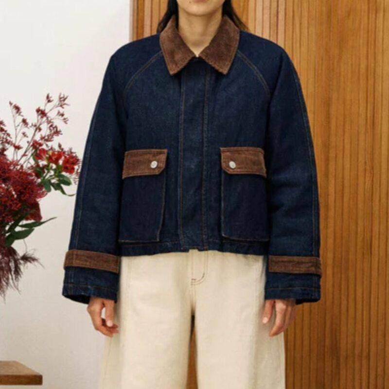 VESTE ZOLA BLEU NUIT - FRNCH – Image 2