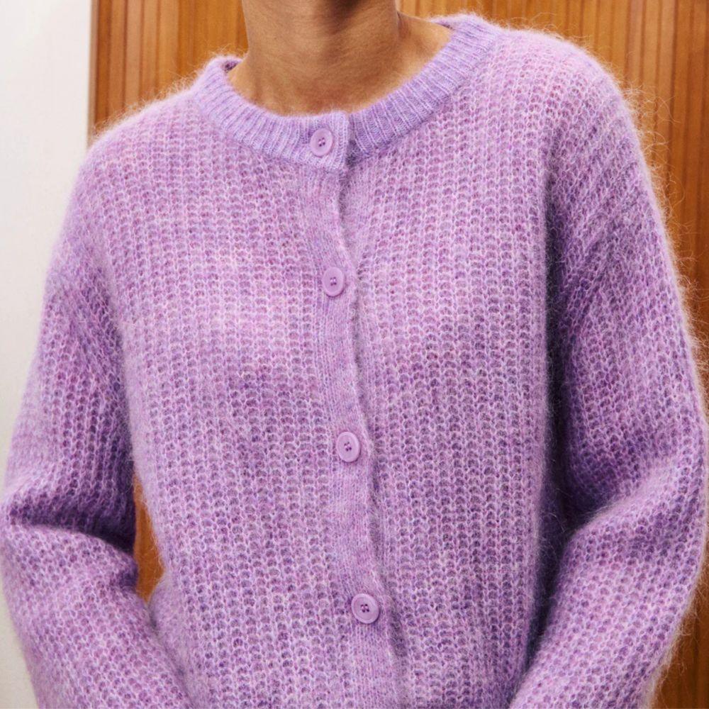 CARDIGAN MIANO VIOLET - FRNCH