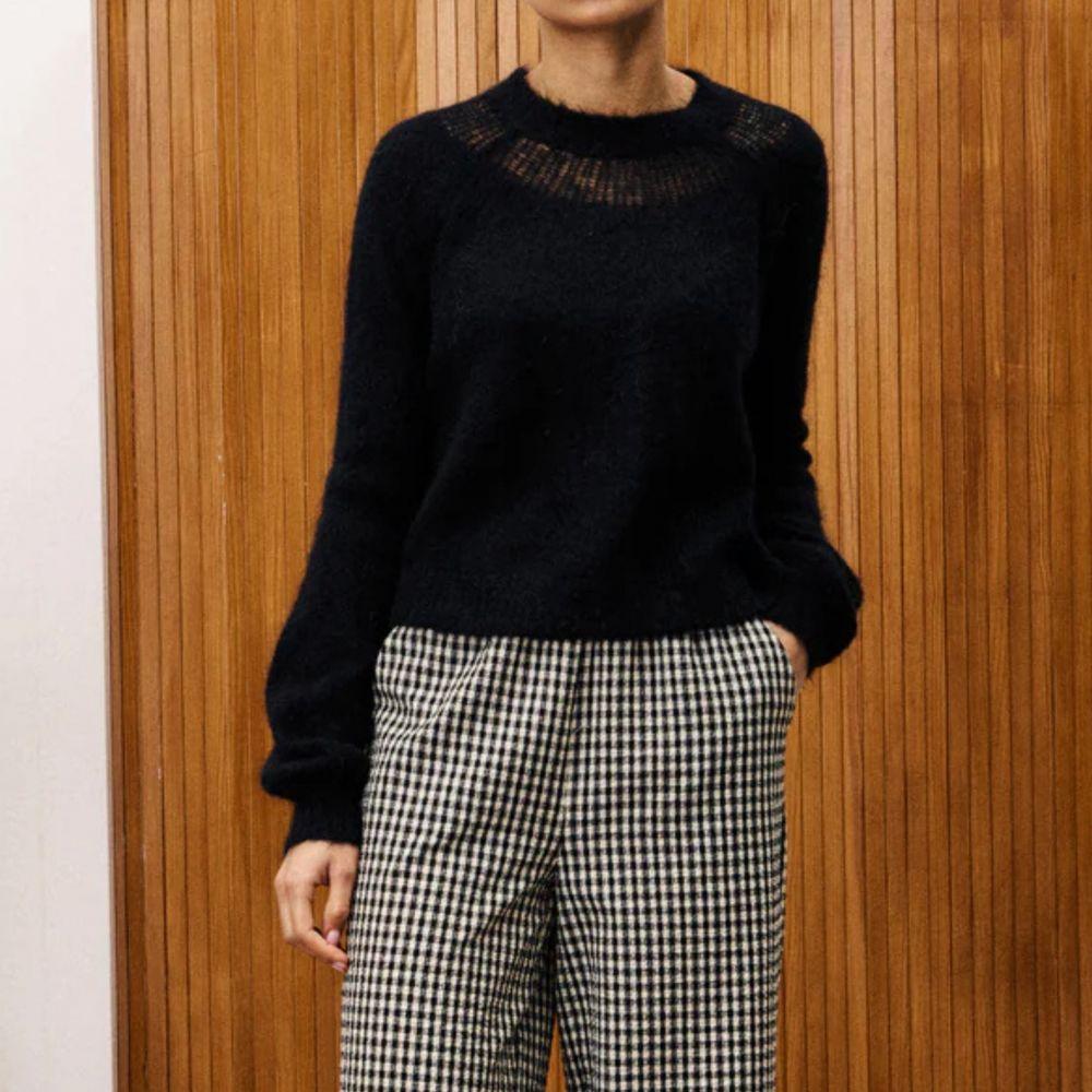 PULL PIVOINE NOIR - FRNCH