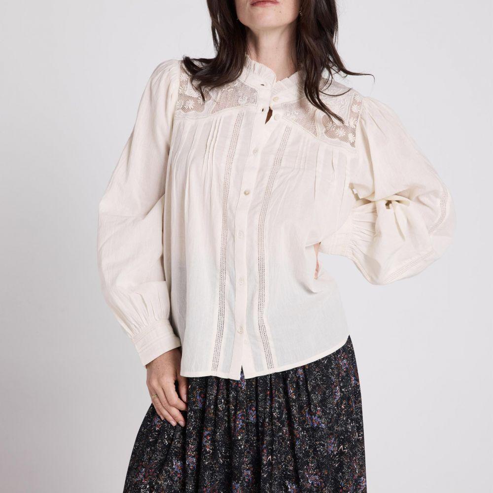 CHEMISE TOLOGNA ECRU - LOUIZON