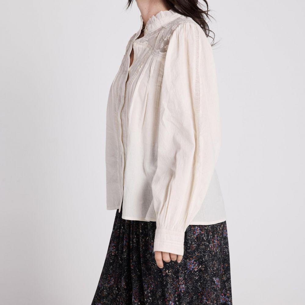 CHEMISE TOLOGNA ECRU - LOUIZON – Image 3