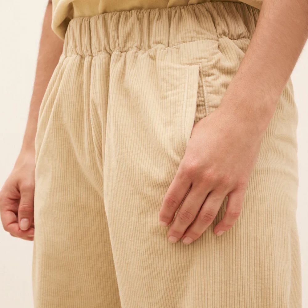 PANTALON JIMMY VELOURS DUNE - HOD