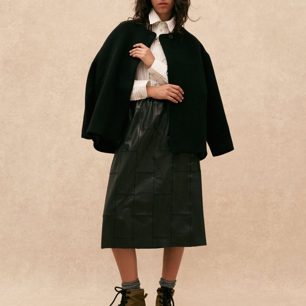 VESTE MARGARETH BLACK - HOD