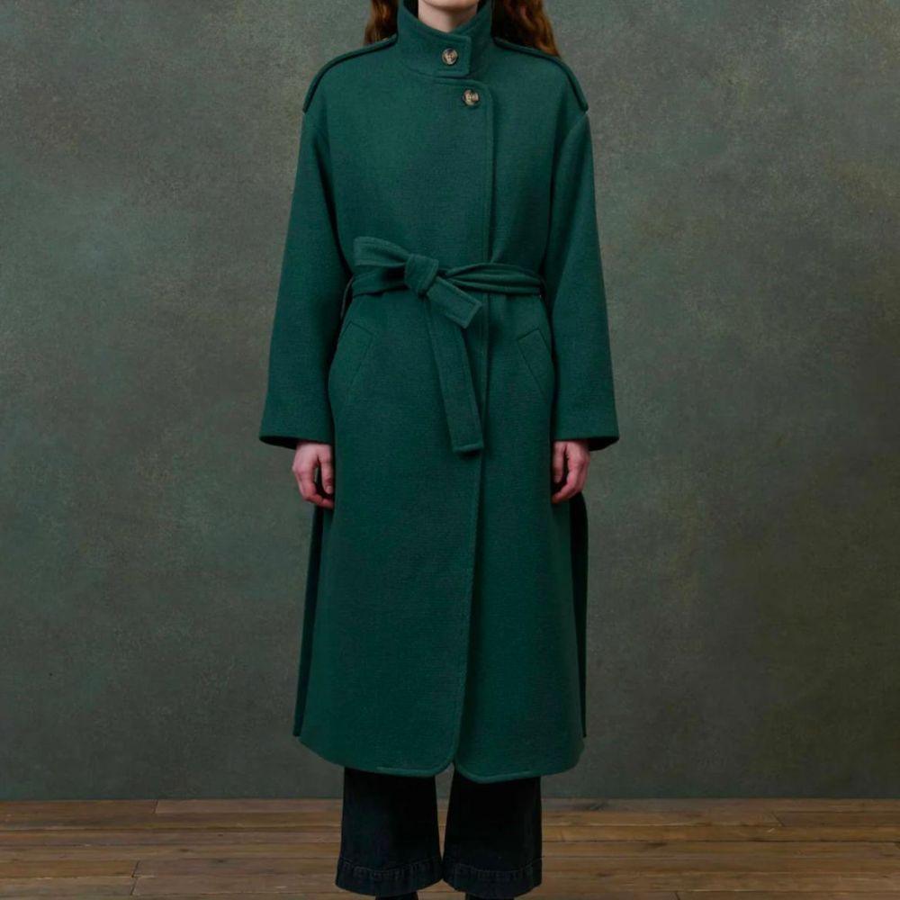 MANTEAU THESSY EMERAUDE - LOUISE MISHA