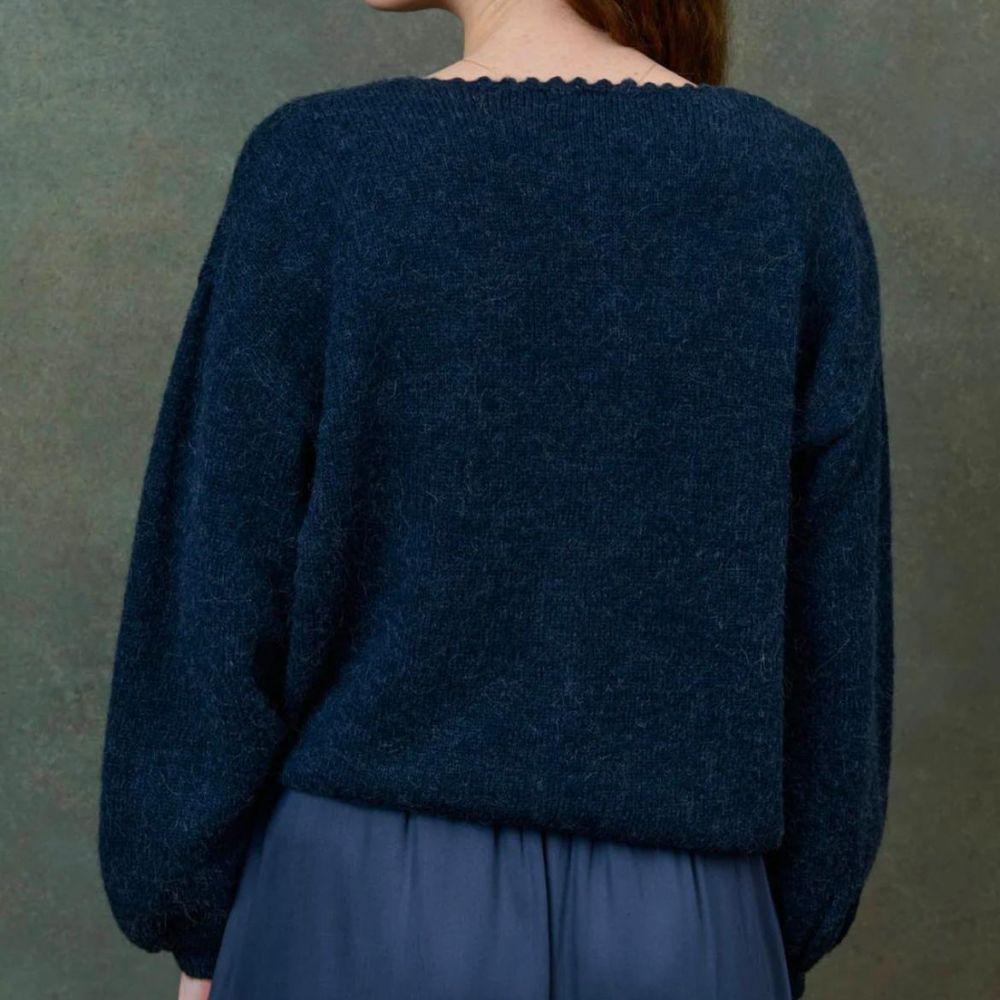 GILET LUNAMI MARINE - LOUISE MISHA – Image 3