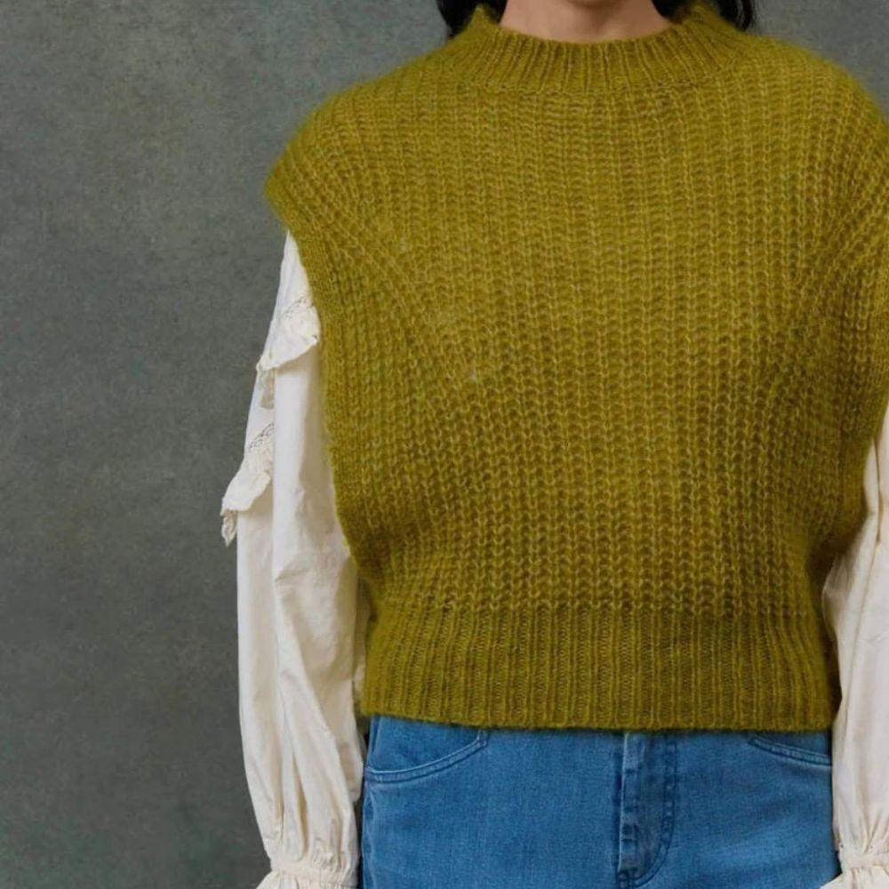 PULL SIGOU DUSKY GREEN - LOUISE MISHA