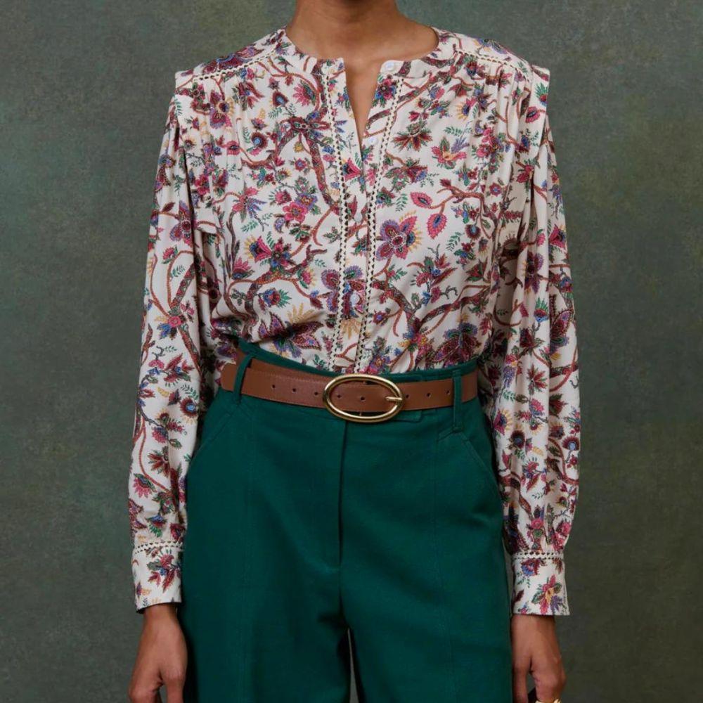 CHEMISE JANINA CREME - LOUISE MISHA