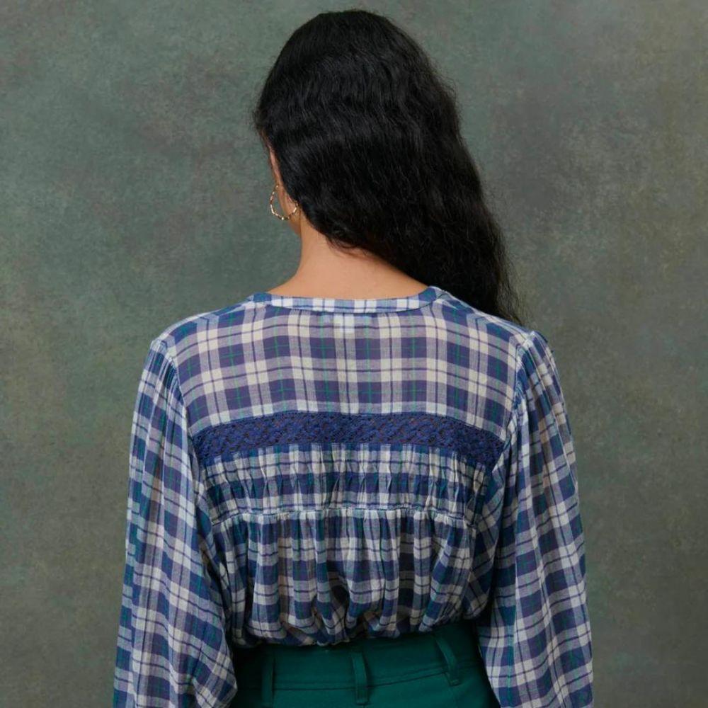 CHEMISE JALLY BLEUE - LOUISE MISHA – Image 2