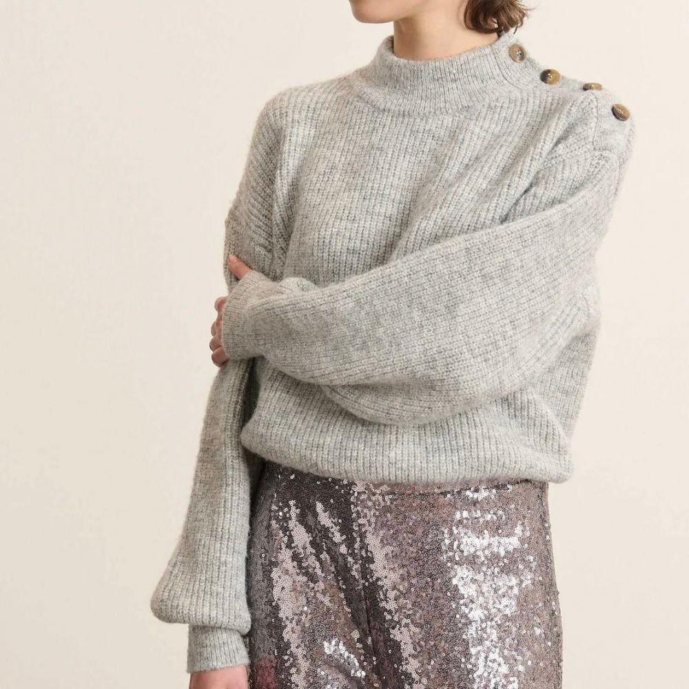 PULL KIMBO GRIS - GARANCE