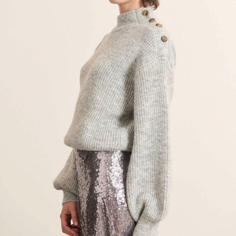 PULL KIMBO GRIS - GARANCE – Image 2