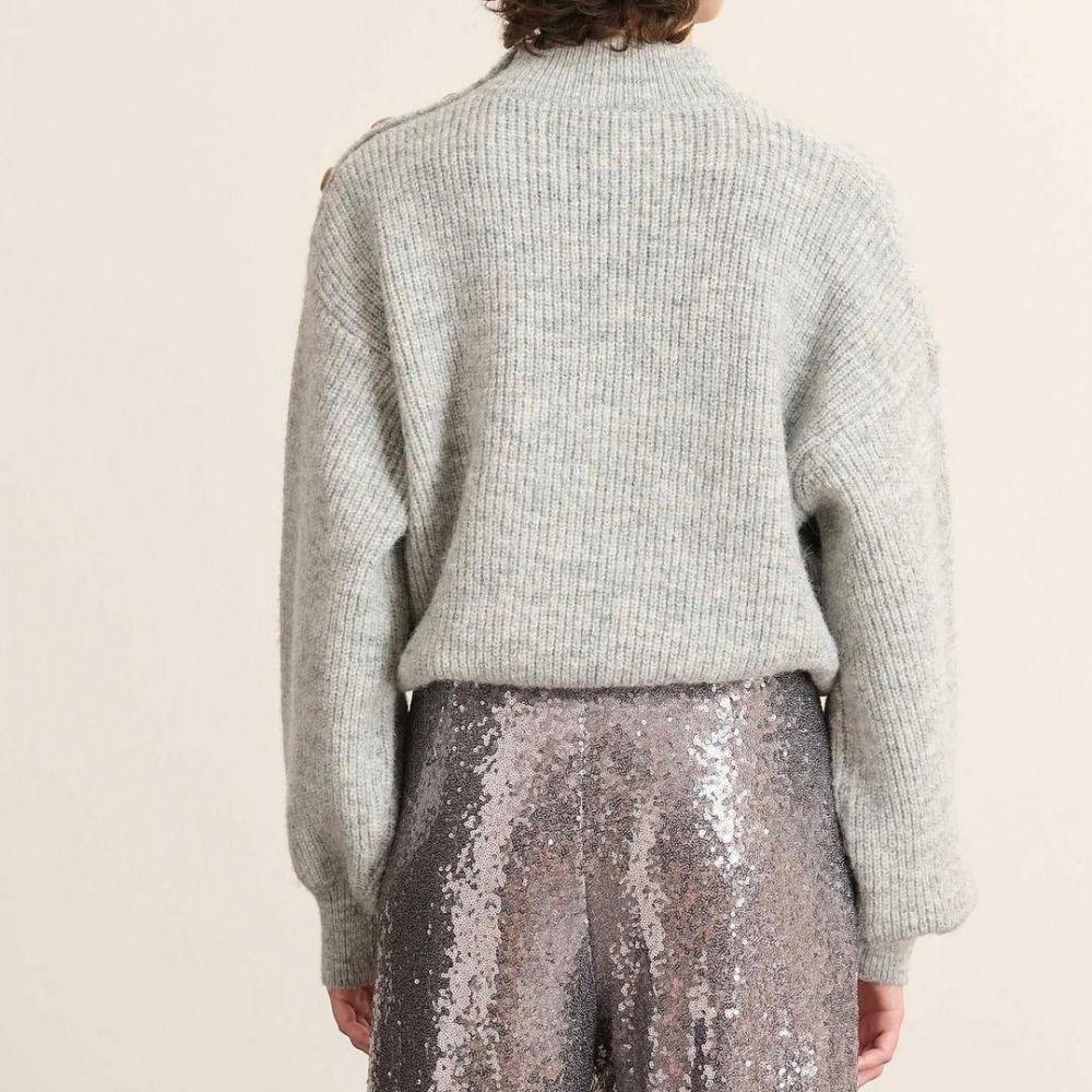 PULL KIMBO GRIS - GARANCE – Image 3