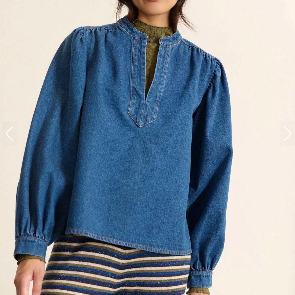 BLOUSE DENIM BEA - GARANCE