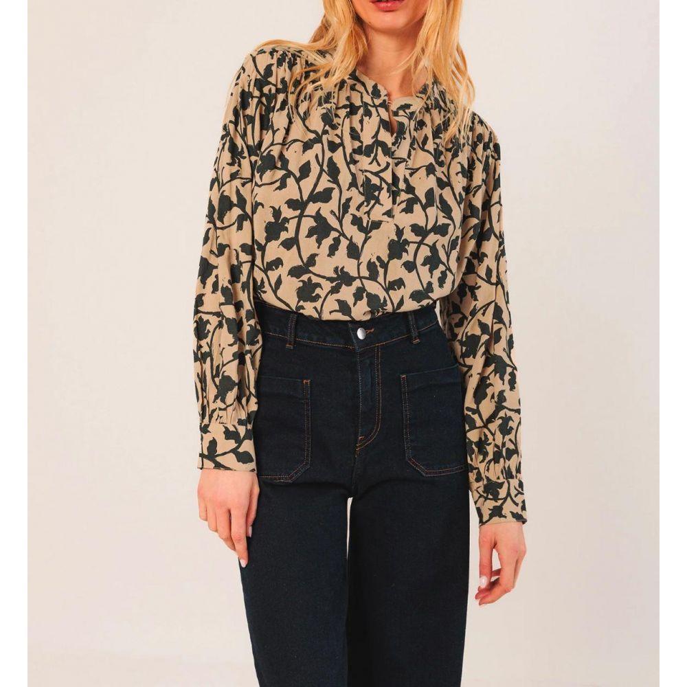 BLOUSE JULYE BEIGE - INDI&COLD