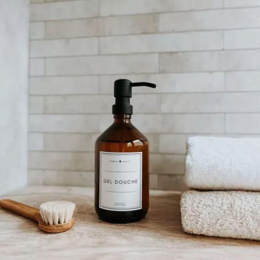 FLACON GEL DOUCHE AMBRE - LES FLACONS DE L'APOTHICAIRE