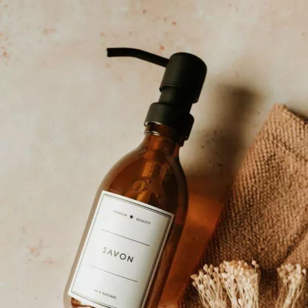 FLACON SAVON AMBRE - LES FLACONS DE L'APOTHICAIRE