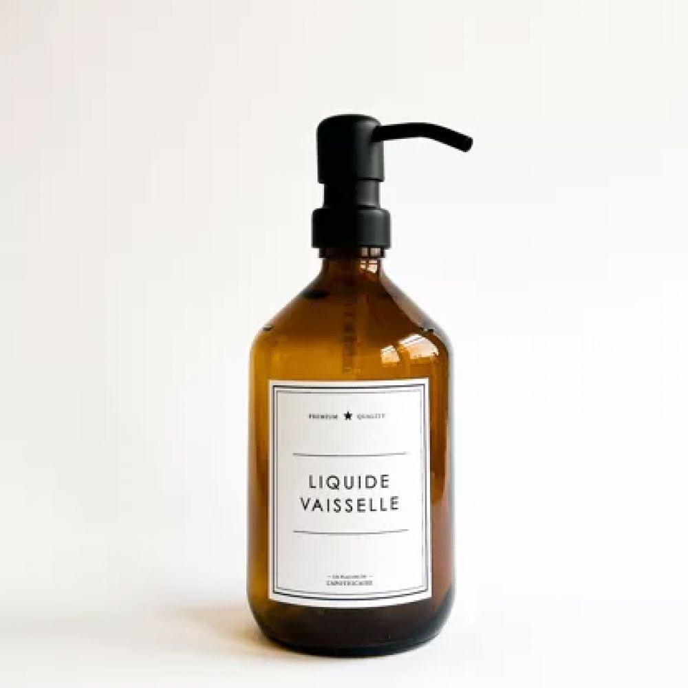 FLACON LIQUIDE VAISSELLE AMBRE - LES FLACONS DE L'APOTHICAIRE – Image 2