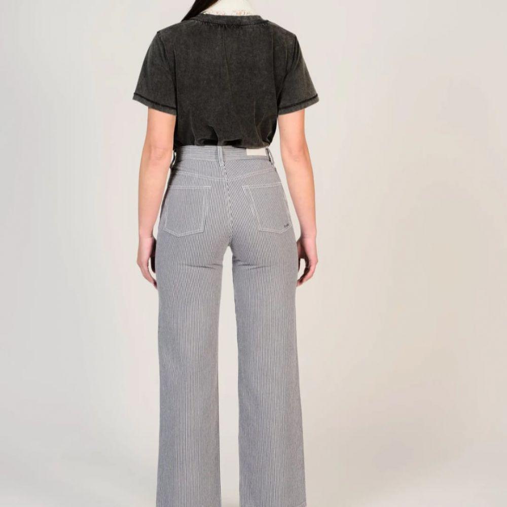 JEANS FOREST STRIPE NAVY - F.A.M – Image 3