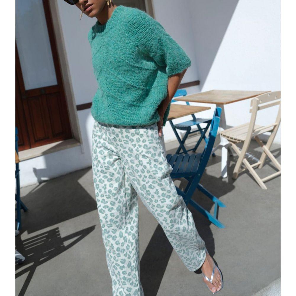 JEANS LEW GREEN - BY BAR