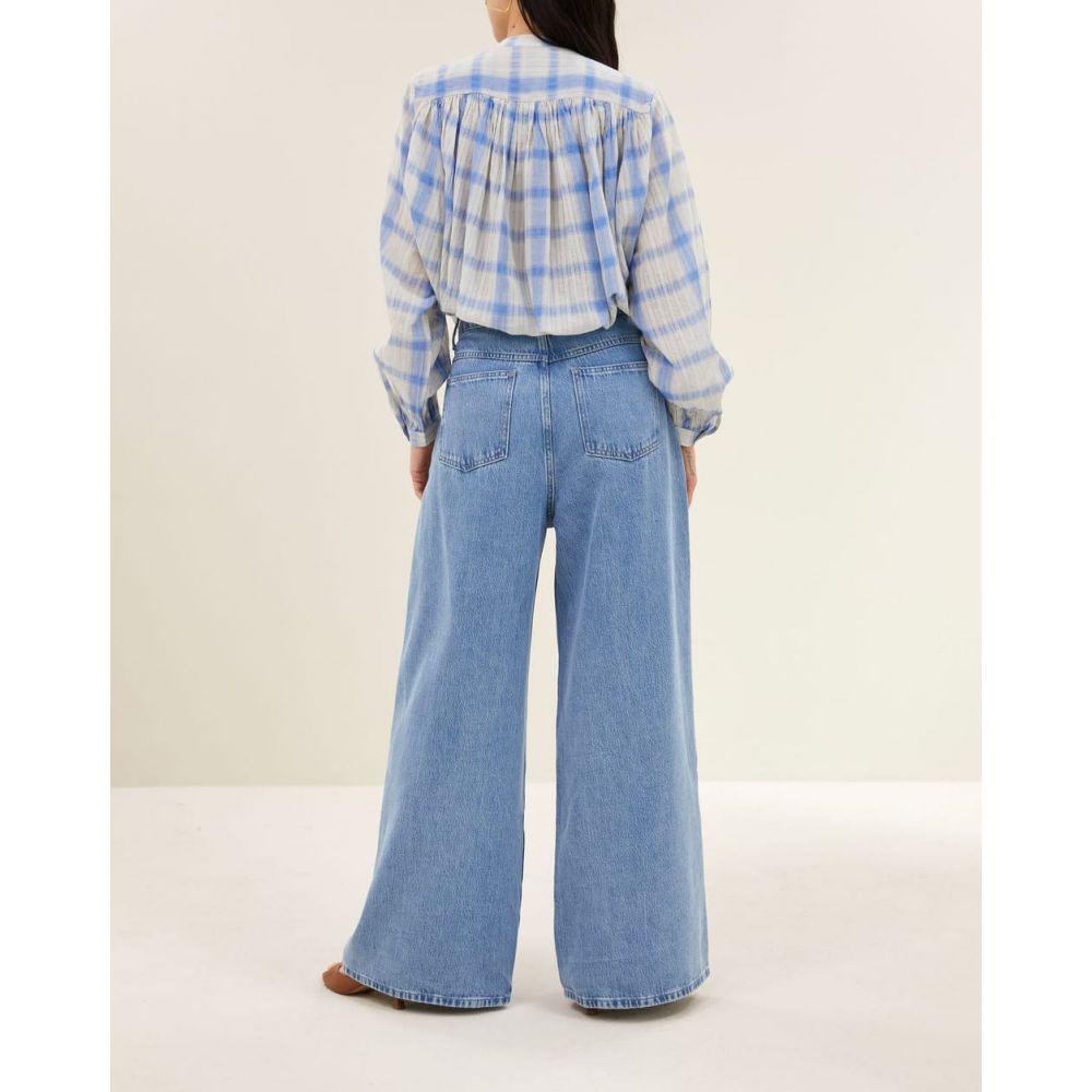 CHEMISE NYKA BLUE - BY BAR – Image 3