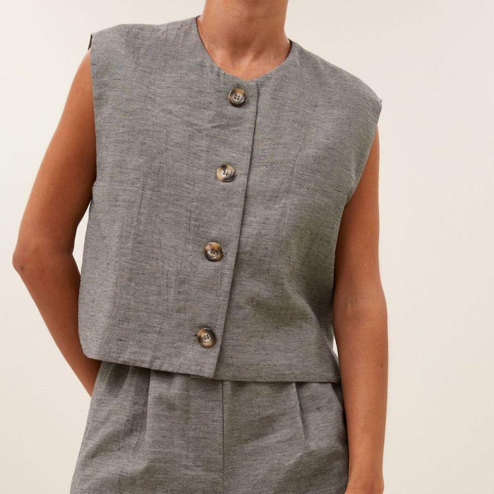 GILET NORI CHARBON - BY BAR