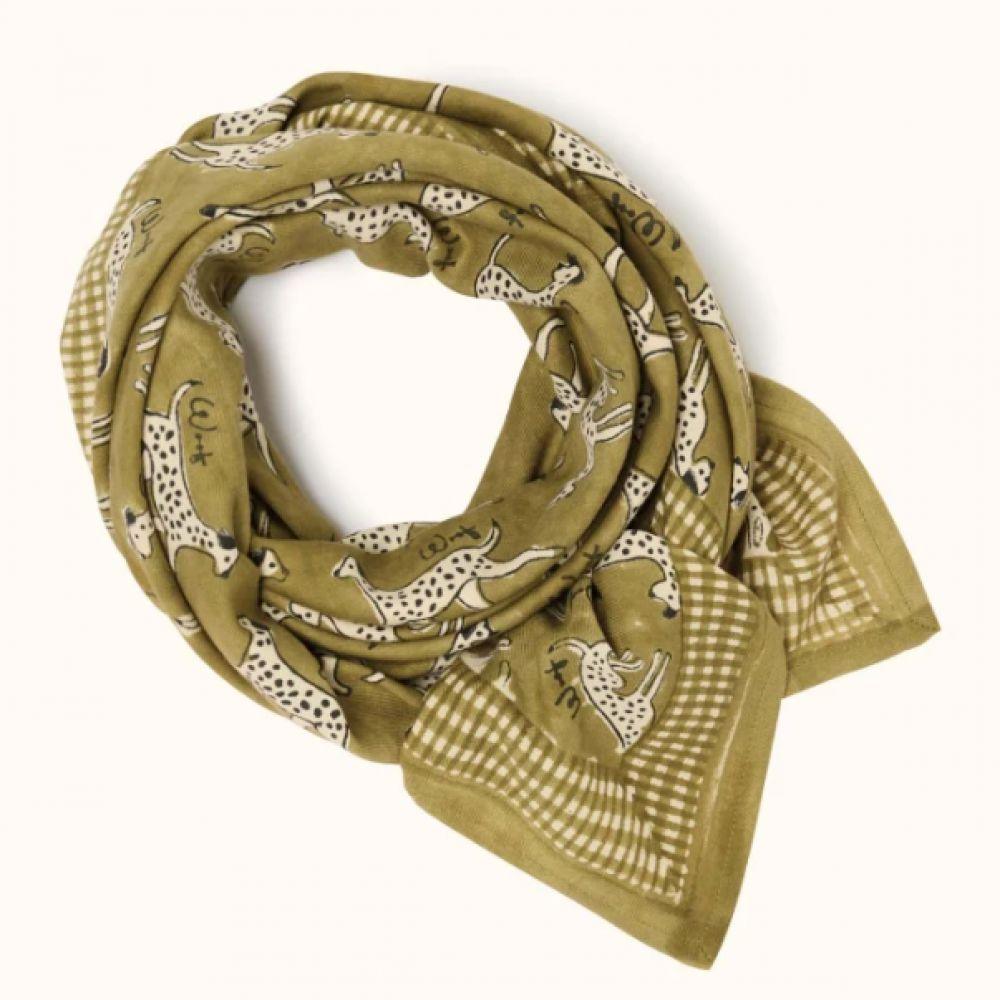 BIG FOULARD LATIKA PONGO KHAKI - APACHES
