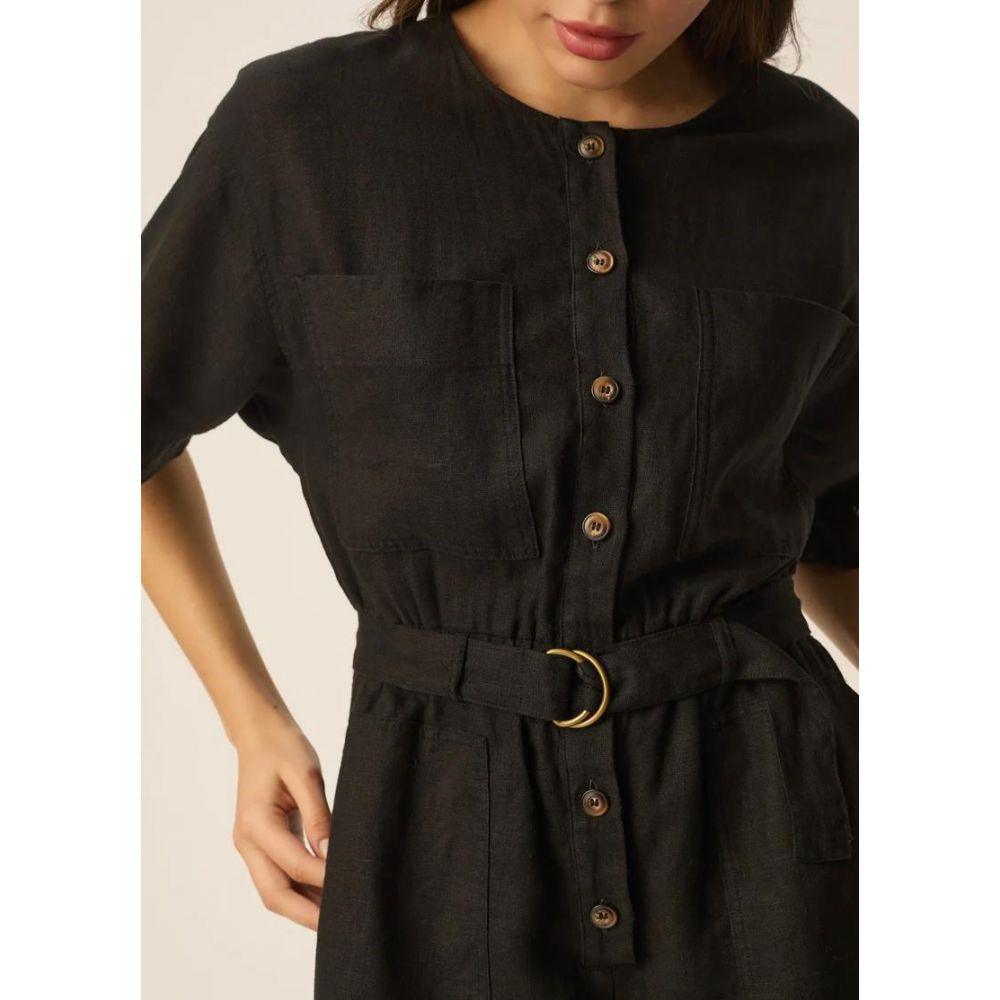 COMBI-SHORT ESTHER NOIR - DES PETITS HAUTS – Image 3