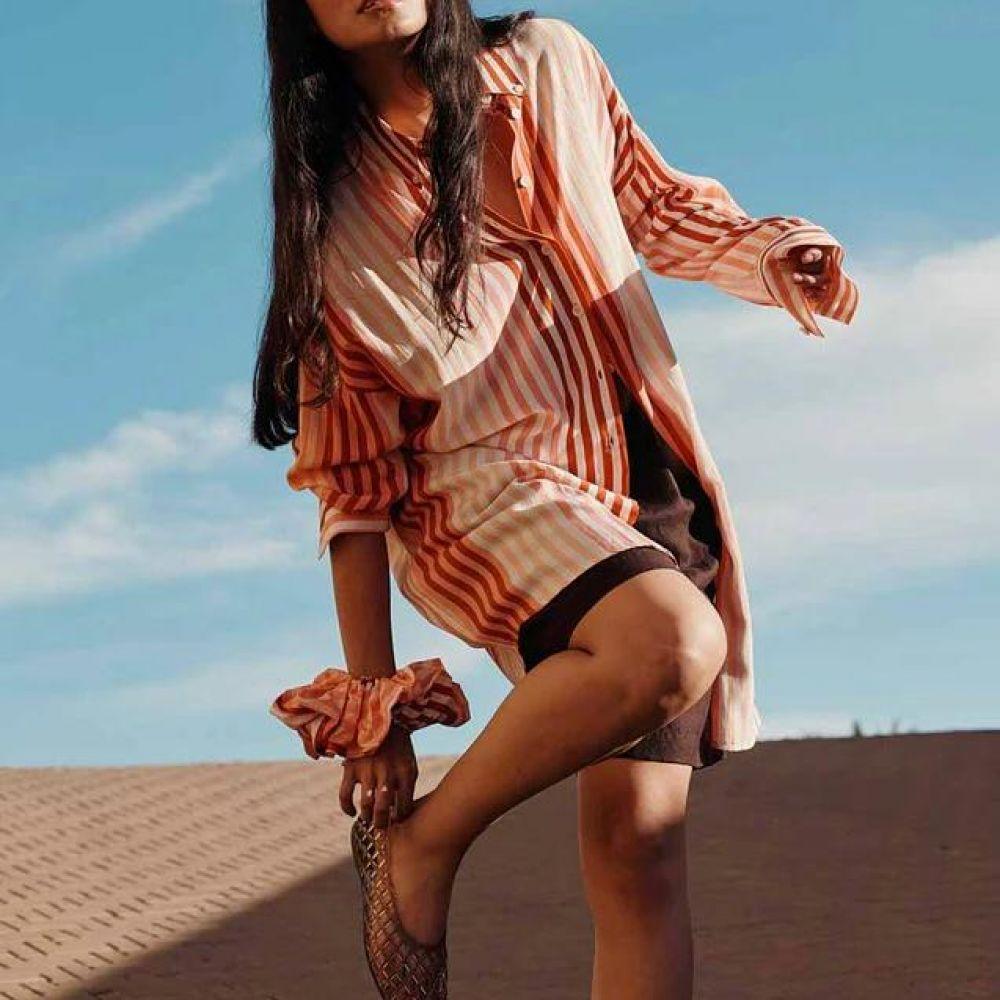 ROBE TANZIVA ARC EN CIEL - DES PETITS HAUTS